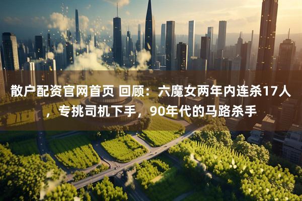 散户配资官网首页 回顾：六魔女两年内连杀17人，专挑司机下手，90年代的马路杀手